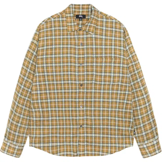 Stussy SS24 MATTHEW SHIRT PRINTED PLAID