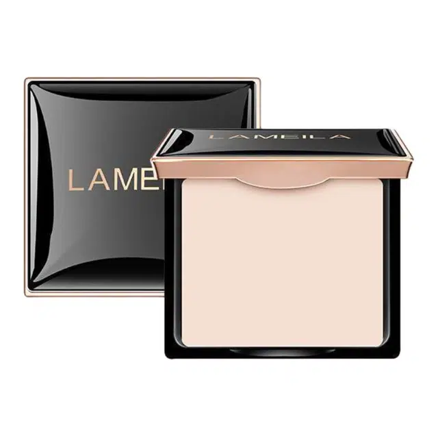 拉美拉 遮瑕清透粉饼 控油易上色自然哑光不脱妆定妆