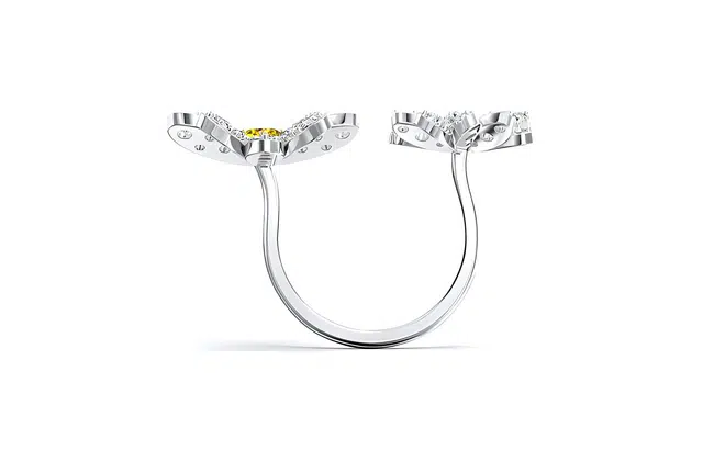 Swarovski Eternal Flower Silver Ring