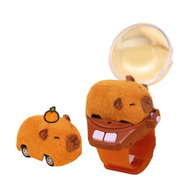 酷毛鸭 爱卡皮巴拉手表遥控车 遥控玩具