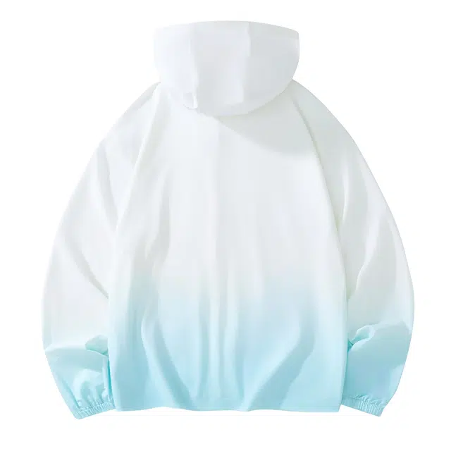 贵人鸟 轻薄透气户外宽松舒适连帽休闲渐变百搭防晒皮肤衣夹克外套 男女同款