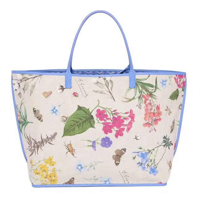GOYARD Saint Louis GM le jardin Tote iris