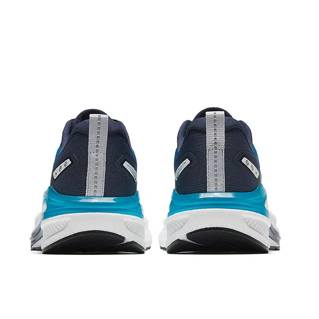 超级安踏 缓途 舒适 百搭防滑耐磨 低帮 休闲跑步鞋 男款 白蓝