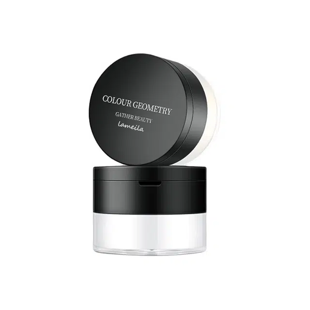 拉美拉 白皙粉底蜜粉 控油防水彩妆持久不脱妆遮瑕定妆