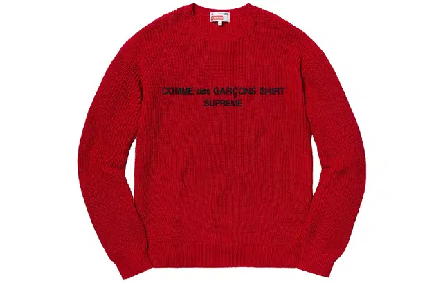 Supreme x Comme des Garcons SHIRT Sweater Red