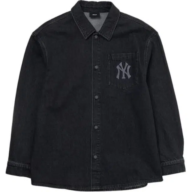 MLB Coopers Mega Logo Denim Shirt