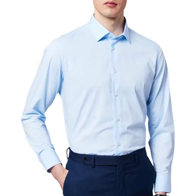 佛朗尼·齐拉 简约休闲时尚长袖衬衫 男款