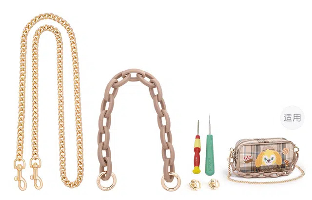 兰宝梵 适用迪士尼文具包课堂系列文具包便捷收纳包 金属拼帆布 包肩带 男女同款情侣款 多色