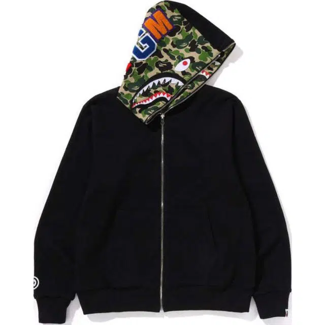 BAPE ABC Camo Shark Reversible Hoodie