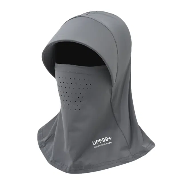 优莲茵 全脸护颈一体帽遮阳防紫外线面纱 户外骑行护颈面罩太阳帽 聚酯纤维 防晒帽 男女同款情侣款