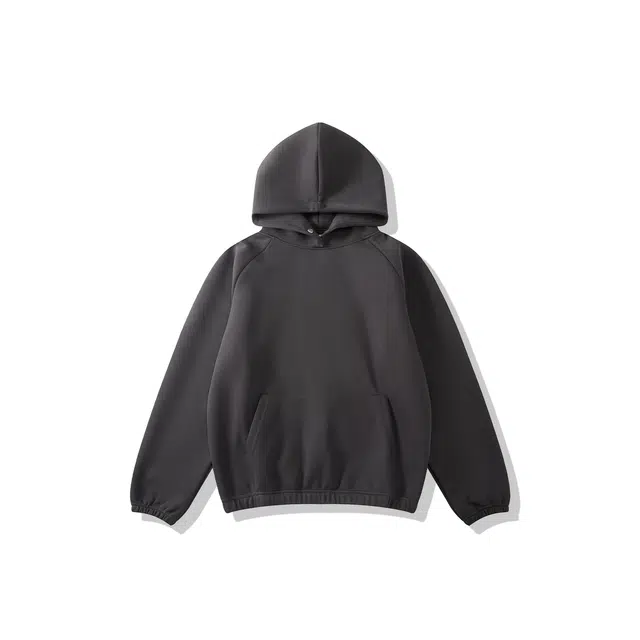 我是大卫 美式潮牌个性插肩袖宽松痞帅百搭连帽卫衣 男女同款