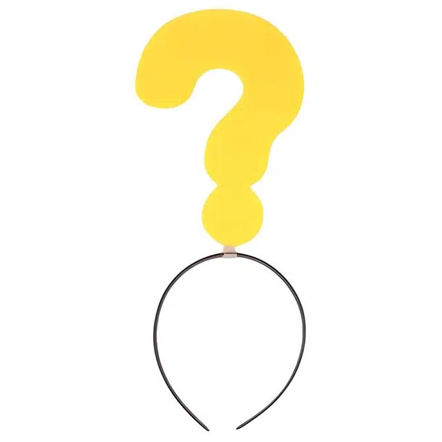 零界 【我在这儿 箭头】创意符号 演唱会 拍照神器 趣味搞怪显眼 塑料 发箍 男女同款情侣款