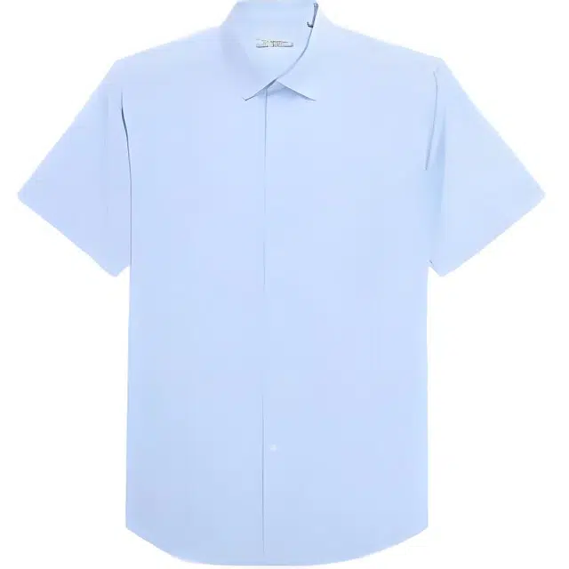 佛朗尼·齐拉 纯棉舒适透气短袖衬衫 男款 绿条