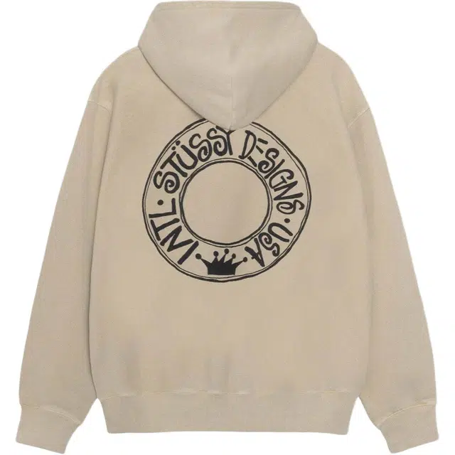 Stussy FW24 BUANA HOODIE PIGMENT DYED logo