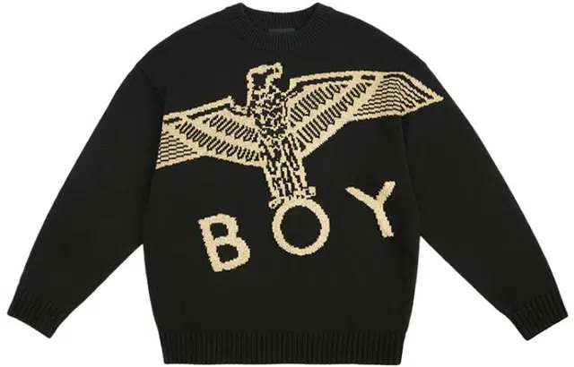 Boy London Eagle Jacquard Pullover