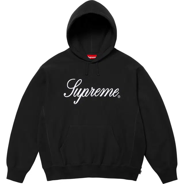 Supreme FW24 Embroidered Script Hooded Sweatshirt