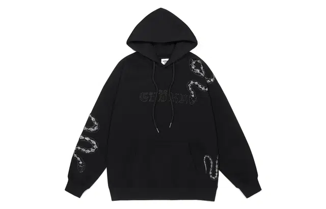 Guuka Hoodie Black