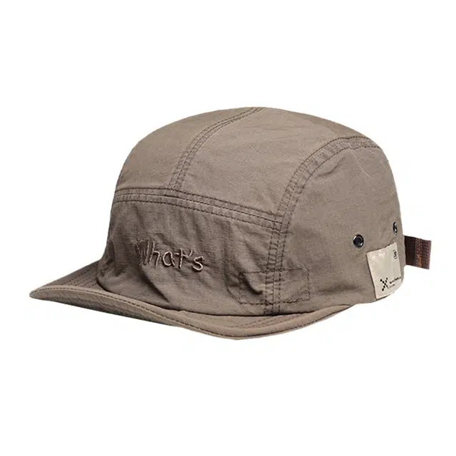 木林森 日系复古软檐速干春夏季透气薄款五片贴布潮流百搭大头围显脸小 聚酯纤维 鸭舌帽 男女同款情侣款