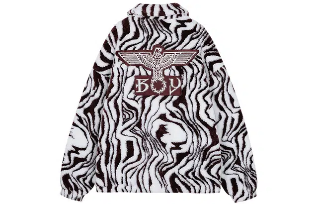 Boy London FW21 Burgundy/White