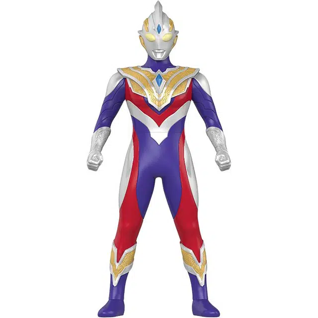 灵动创想 迪迦 赛罗 泽塔 特利迦 英雄软胶第五弹 奥特曼 可动手办