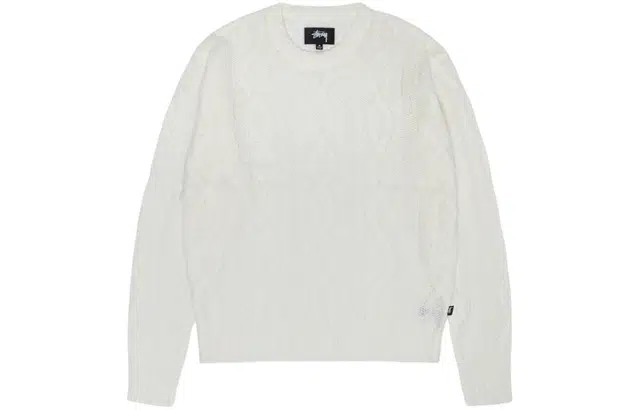 Stussy Cable Loose Knit Sweater