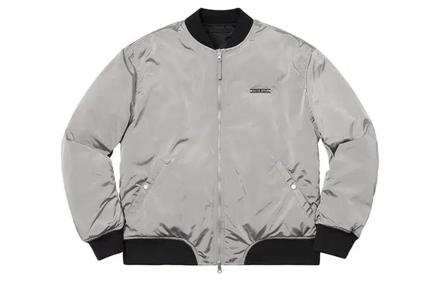 Supreme SS19 x Jean Paul Gaultier Reversible Backpack MA-1 Silver