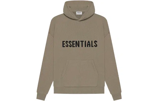 Fear of God Essentials Knit Pullover Taupe