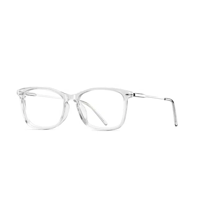 【可配度数】 苍木优品 超轻纯钛高度近视宽边小方框黑框 钛板材镜架 方形 功能性眼镜 男女同款情侣款