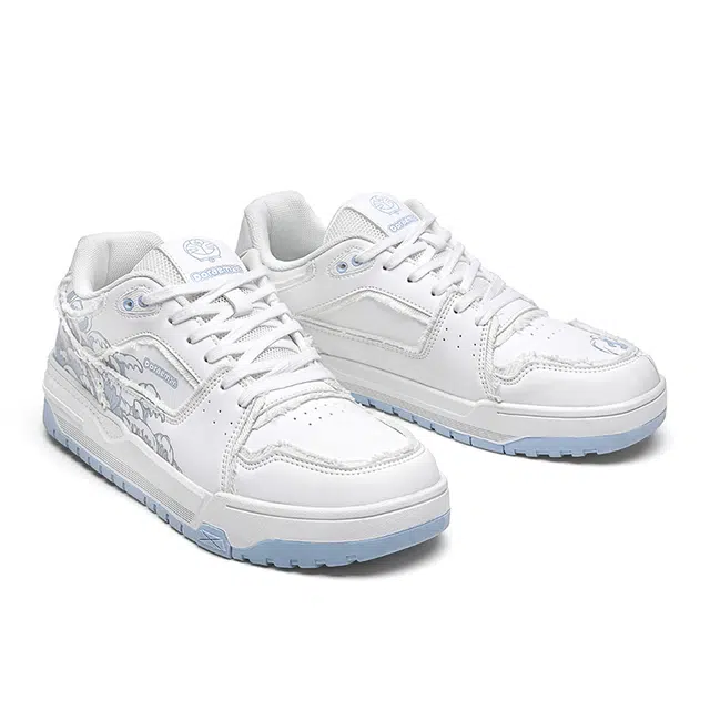 Doraemon Limited Edition Ink Painting Platform Sneakers