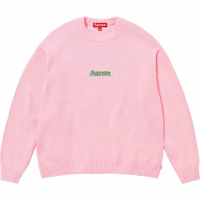 Supreme Old English Sweater