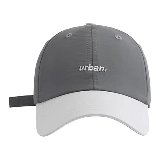 木林森 薄款拼色 速干小清新 户外运动休闲防晒遮阳大头围显脸小 聚酯纤维 鸭舌帽 男女同款情侣款