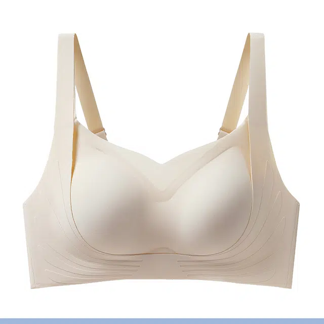 欧迪芬 透气大胸显小上托聚拢防下垂固定杯垫无痕软支撑文胸 女款
