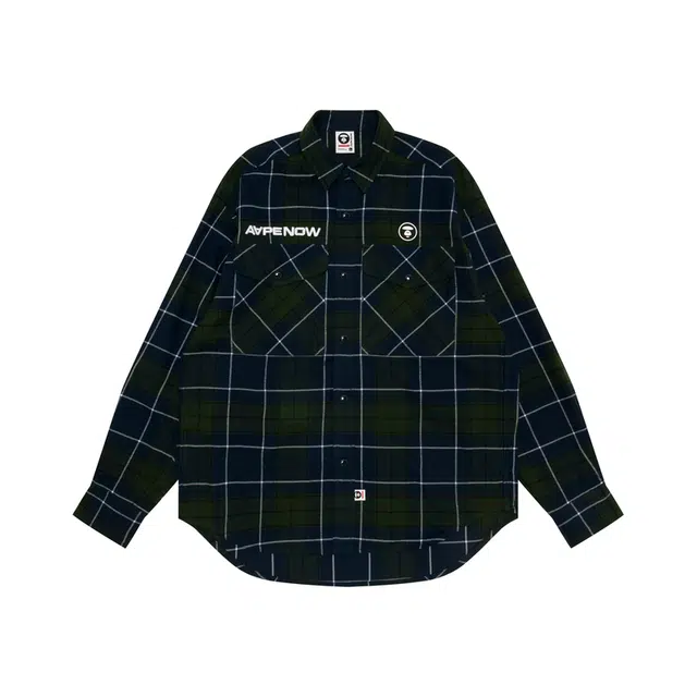Aape Plaid Badge Shirt