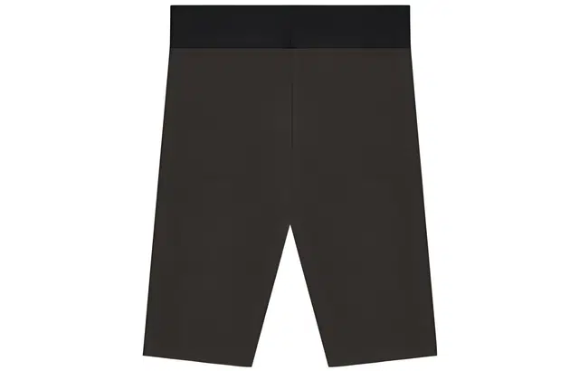 Fear of God Essentials FW22 Womens Sport Shorts Off Black