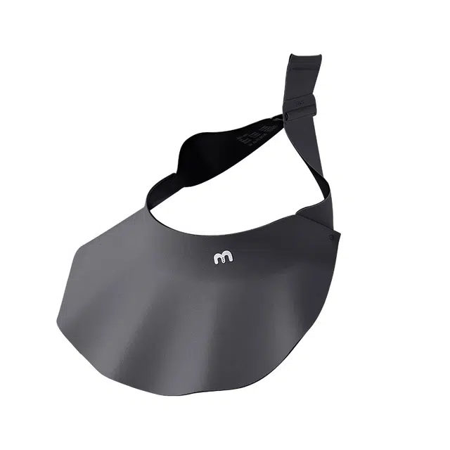 俞兆林 夏季无痕一体大檐空顶太阳帽子户外防紫外线骑行跑步波浪边贝壳遮阳帽可折叠 冰感 防晒帽 女款