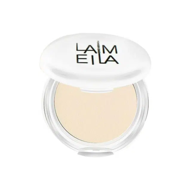 拉美拉 修容干湿两用带粉扑粉饼 控油防水彩妆持久遮瑕定妆