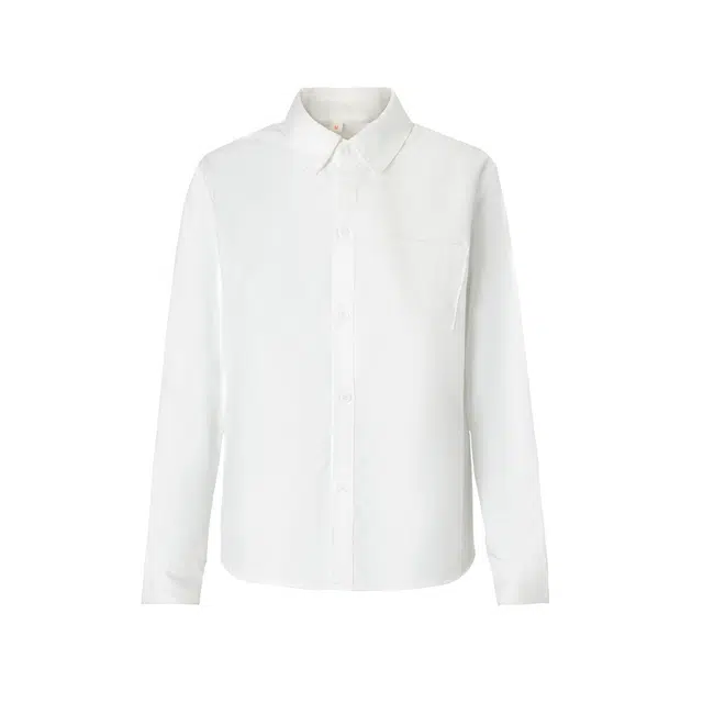 日暮星河 学院风休闲百搭舒适通勤长袖上衣日系百褶裙衬衫套装 女款 红茶拿铁