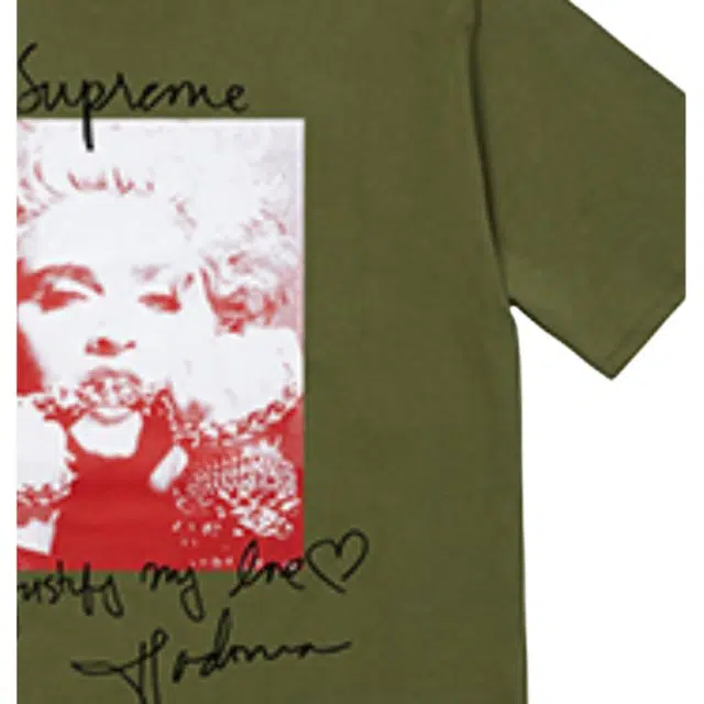 Supreme FW18 Madonna Tee Olive T