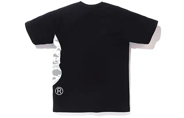A BATHING APE BAPE Space Camo Big Head Tee T