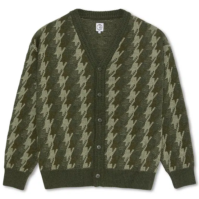 POLAR SKATE CO Houndstooth Louis Cardigan V