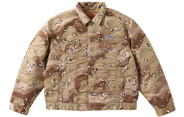 Supreme FW19 Week 9 x Levis Nylon Trucker Jacket