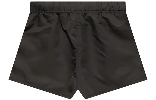 Fear of God Essentials FW22 Running Shorts Off Black Logo