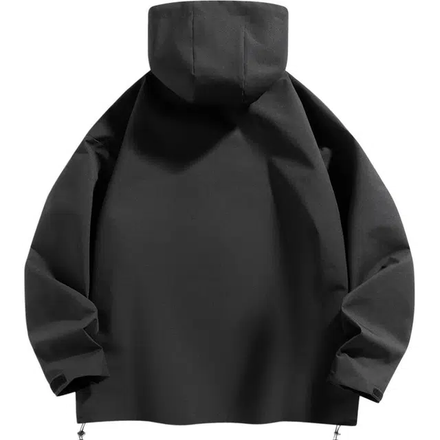 雅鹿优选 户外防风防水工装宽松登山服夹克外套 男款