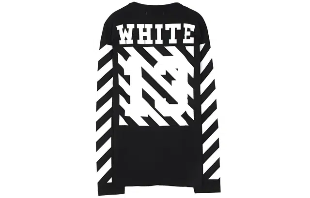 OFF-WHITE Long Sleeve Logo Tee