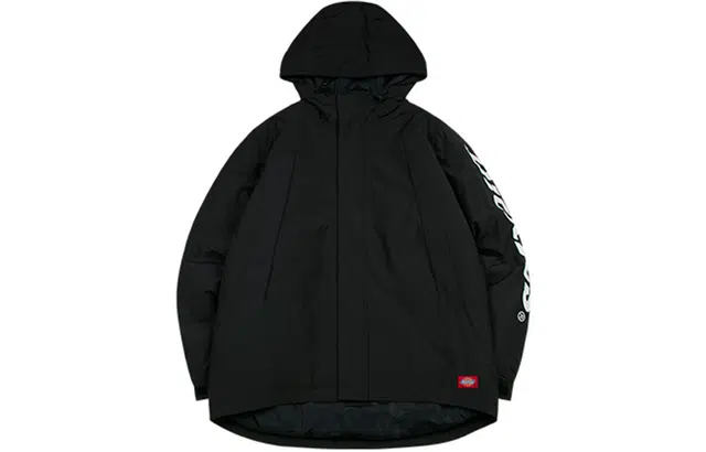 Dickies Hooded Padded Jacket Black