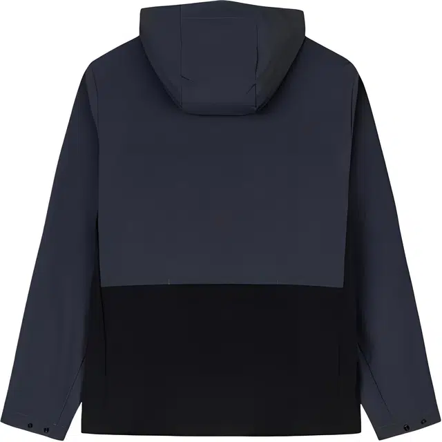 超级安踏 拼色字母连帽舒适透气百搭休闲夹克外套 男款 基础黑