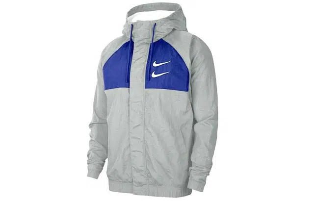 Nike Swoosh Hoodie Grey