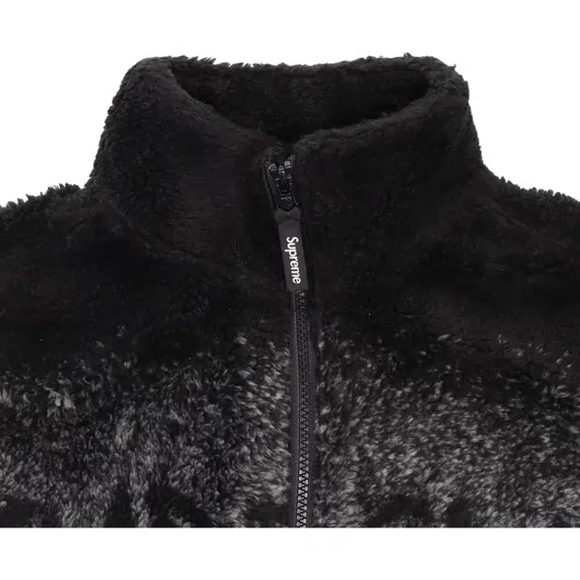 Supreme SS19 Wolf Fleece Jacket Black