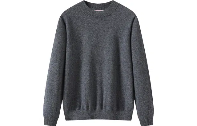 恒源祥 半高领长袖套头羊绒衫 男款