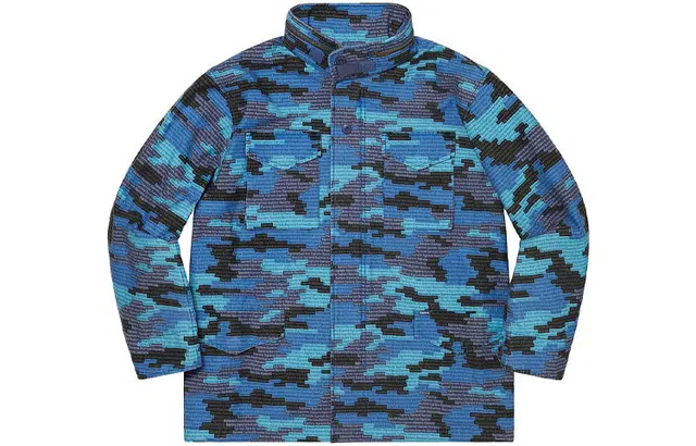Supreme SS21 Week 3 Logo Camo M-65 Jacket M-65